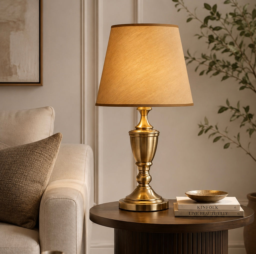 Beaumont Brass Table Lamp