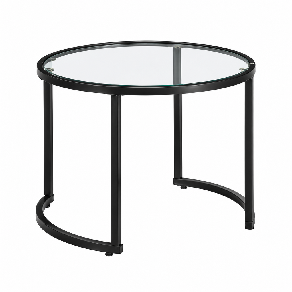 Glad coffee table on a white background 