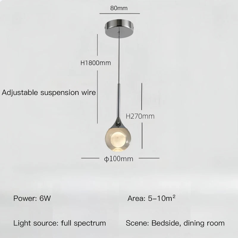 Orbis Halo Pendant Light