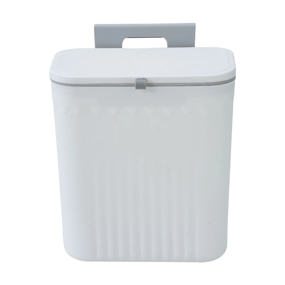 Wall-Mounted Kitchen Rubbish Bin – White