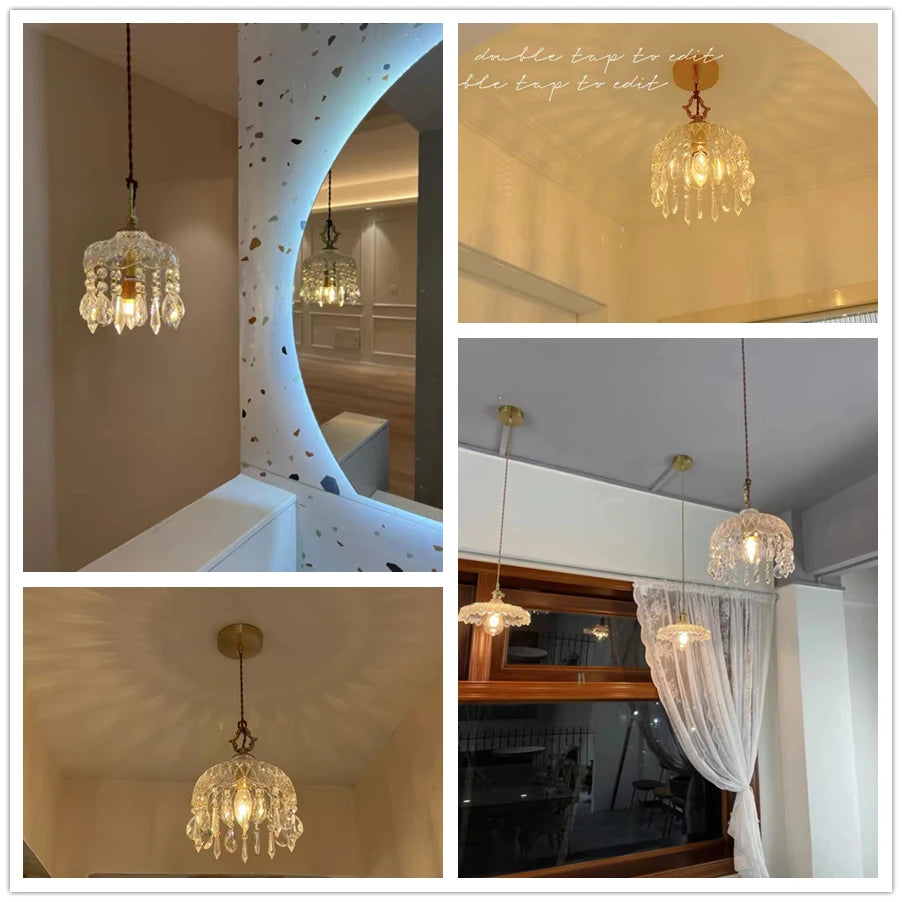 Aveline Crystal Pendant Light