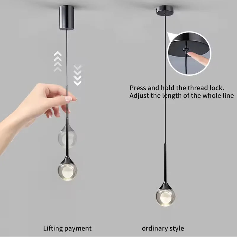 Orbis Halo Pendant Light