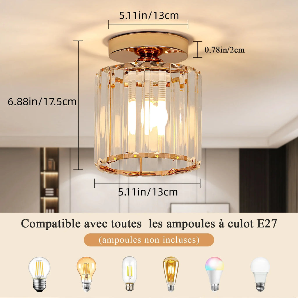 Hudson 4-Light Sculptural Ceiling Light