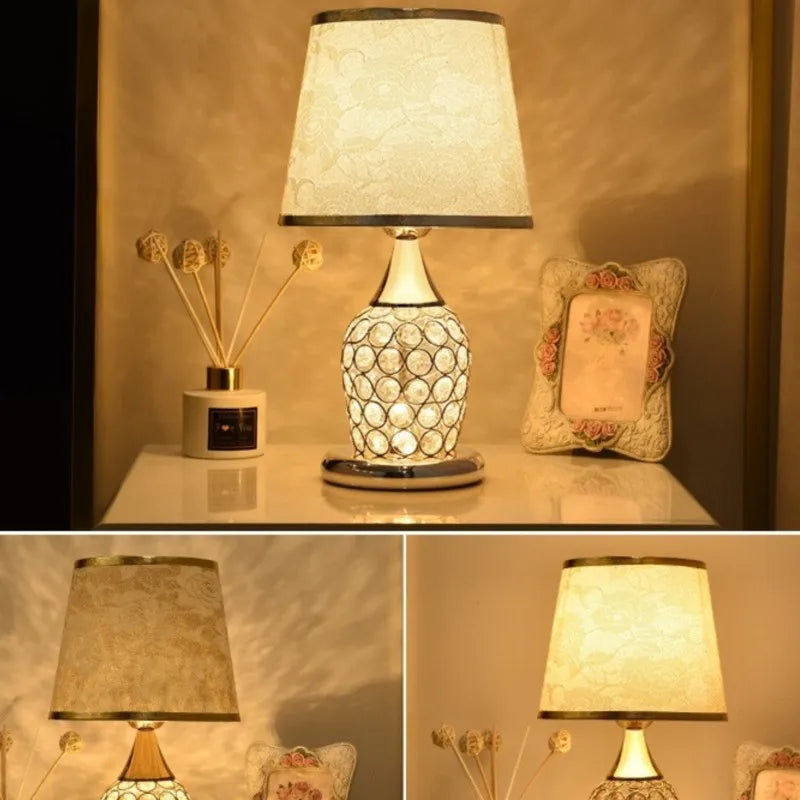 Lumière Crystal Table Lamp