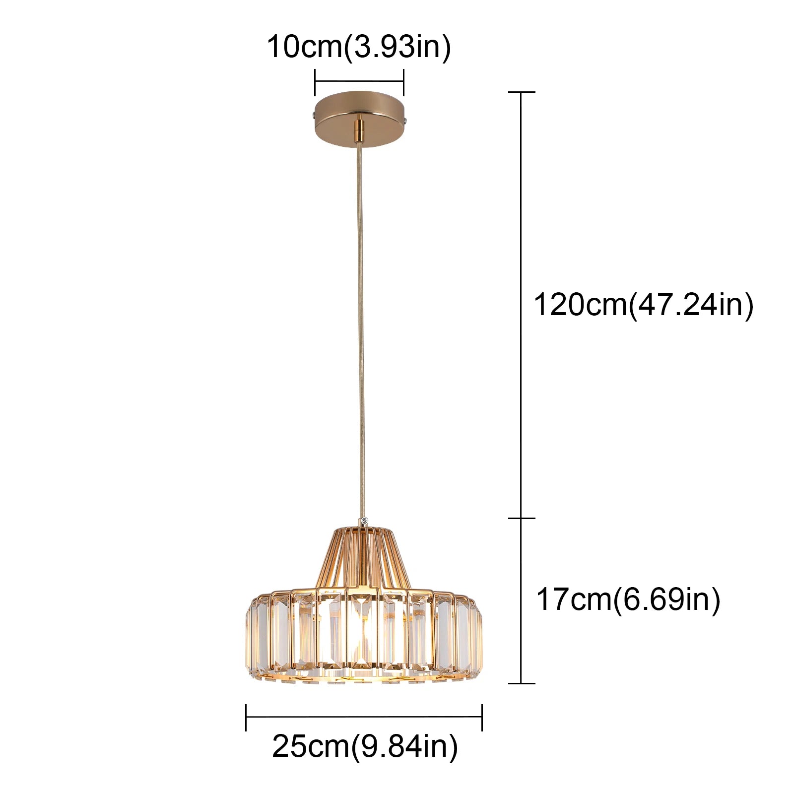 Aurelia Crystal Pendant