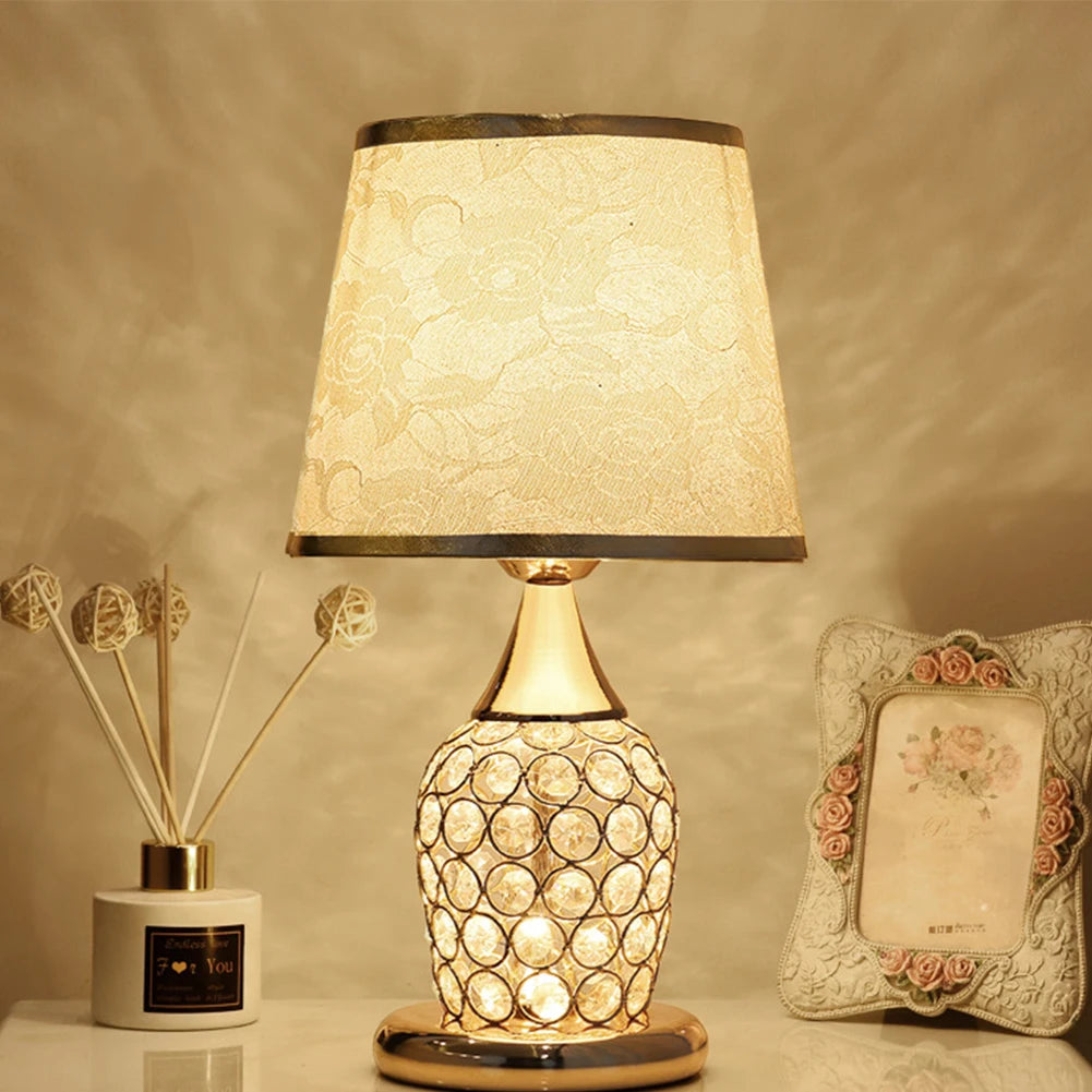 Lumière Crystal Table Lamp