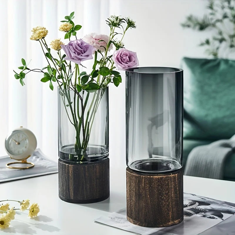 Nordhaven Glass Cylinder Vase