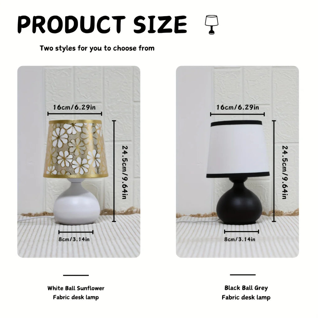 Nordic Artisan Bedside Table Lamp Collection