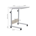 Modern Adjustable Laptop Table with Wheels