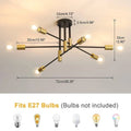 Aurelia 6-Light Mid-Century Ceiling Chandelier