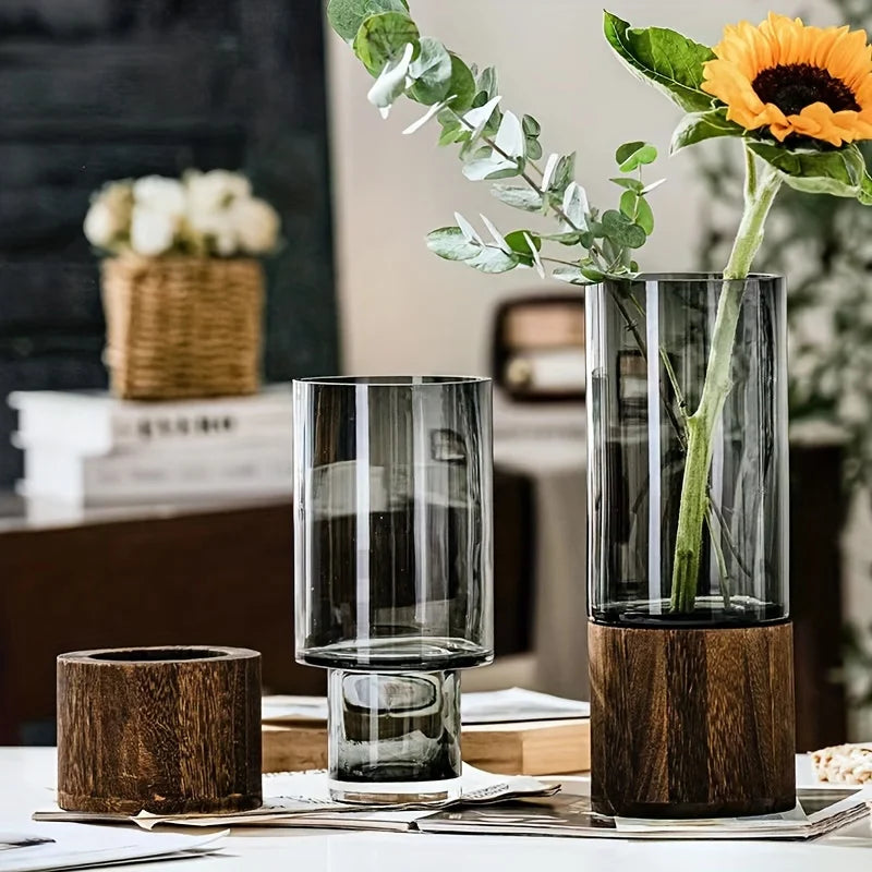 Nordhaven Glass Cylinder Vase
