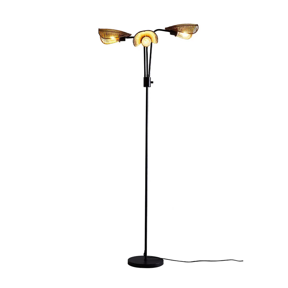 Solara Woven Rope Floor Lamp
