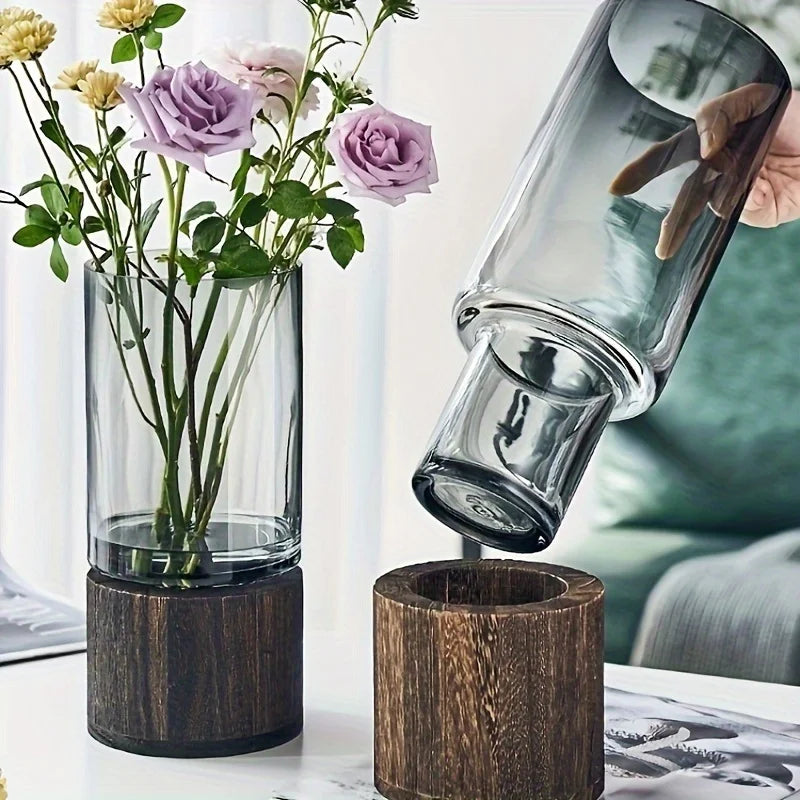 Nordhaven Glass Cylinder Vase