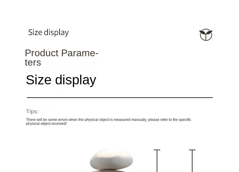 Nordic Balance Stone Sculpture – Modern Floor Décor