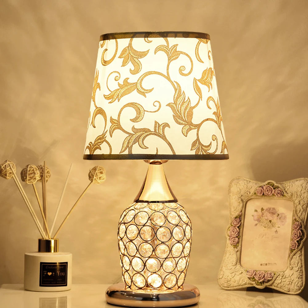 Lumière Crystal Table Lamp