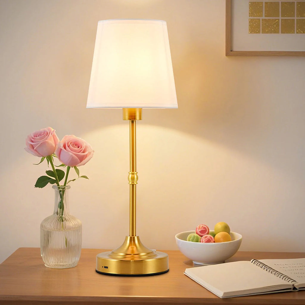 Modern Fabric Bedside Table Lamp