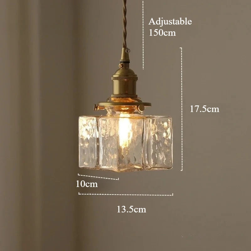 Lumière Reeded Glass Pendant Light