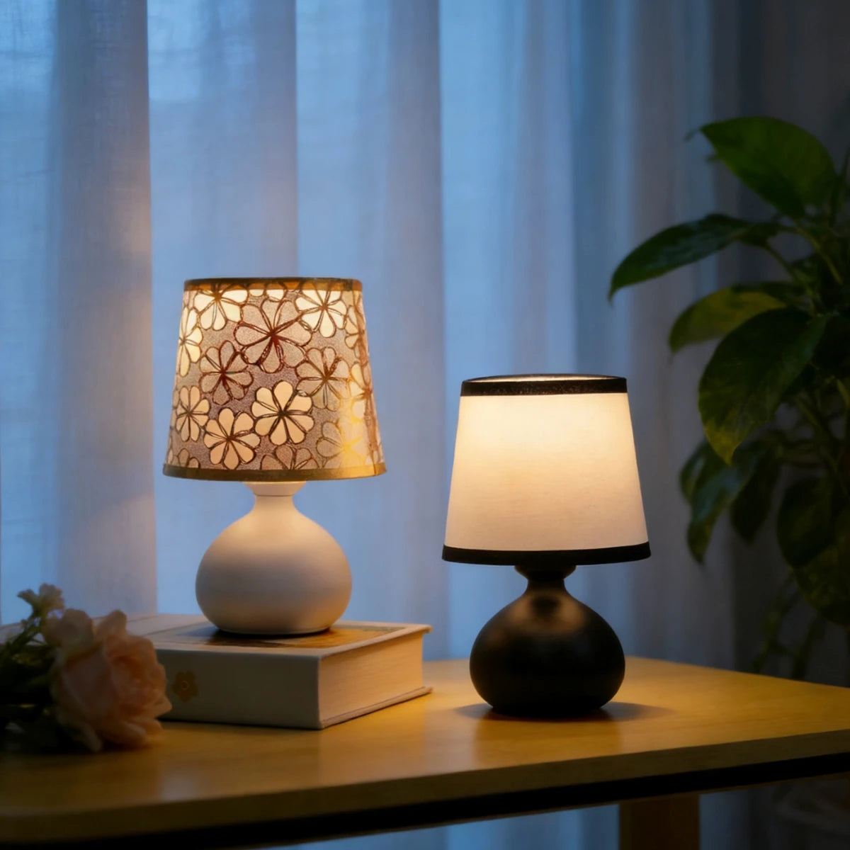 Nordic Artisan Bedside Table Lamp Collection