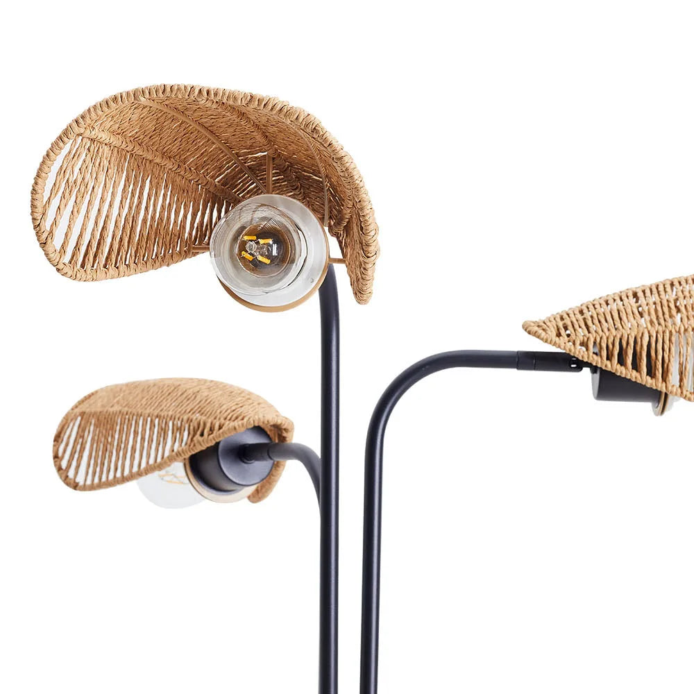 Solara Woven Rope Floor Lamp