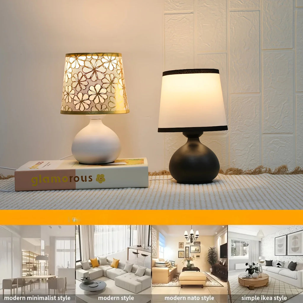 Nordic Artisan Bedside Table Lamp Collection