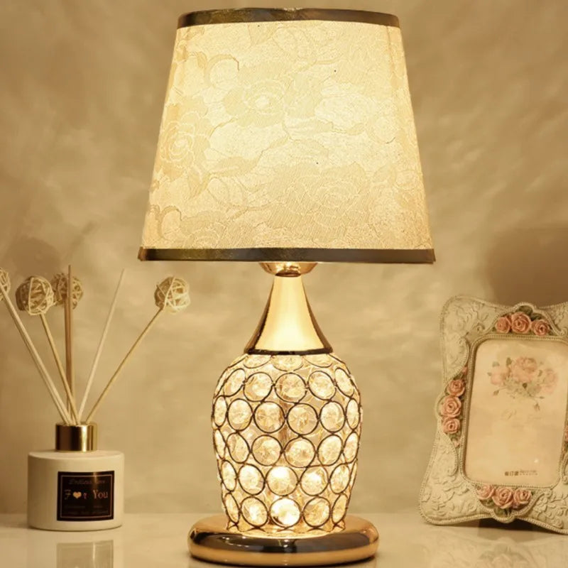 Lumière Crystal Table Lamp