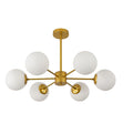 Ellsworth Brass Globe Ceiling Light