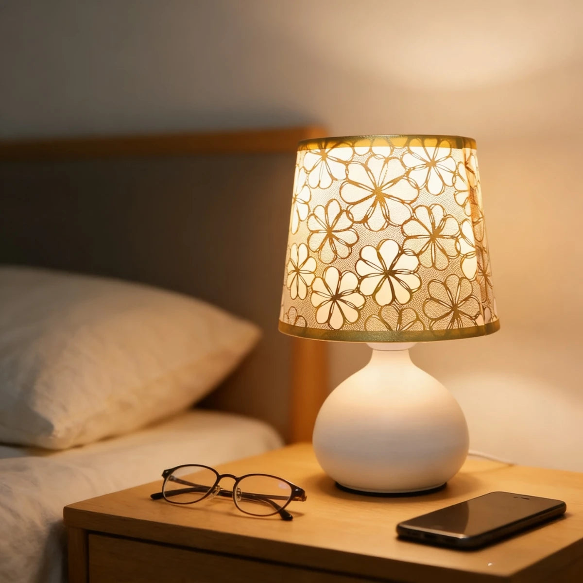 Nordic Artisan Bedside Table Lamp Collection