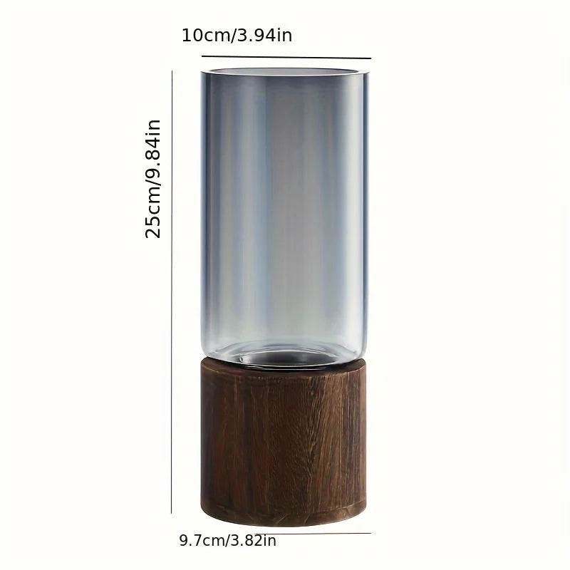 Nordhaven Glass Cylinder Vase