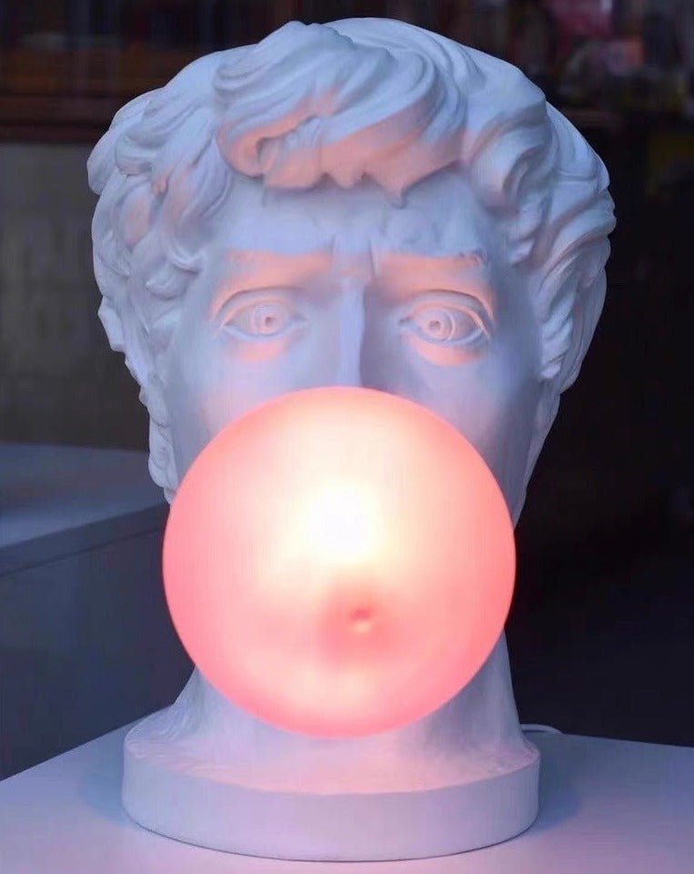 David Bubble Gum Table Lamp – Modern Artistic Resin Accent Light