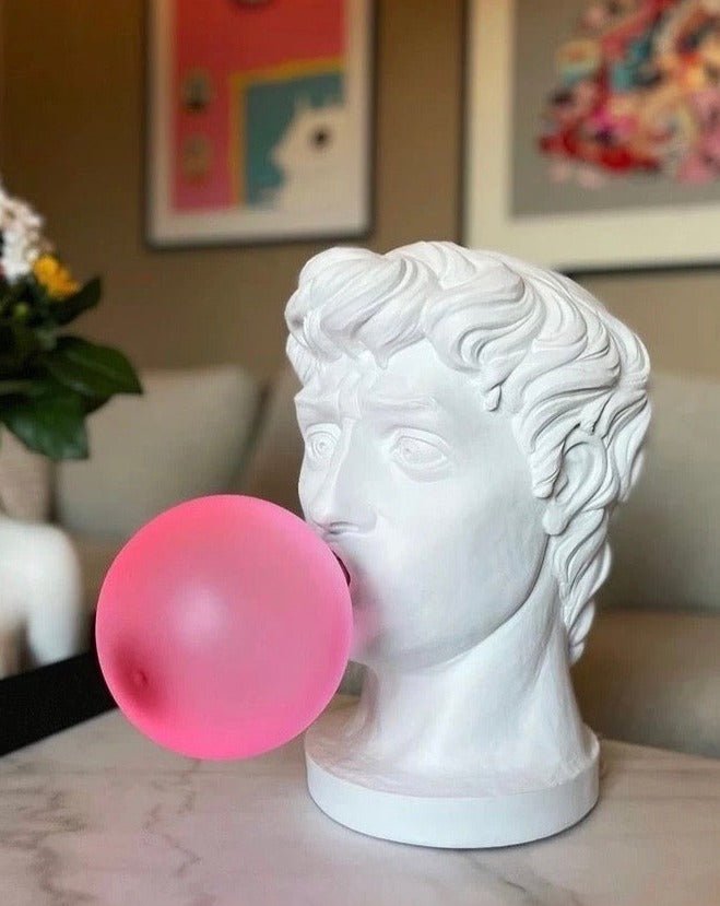 David Bubble Gum Table Lamp – Modern Artistic Resin Accent Light