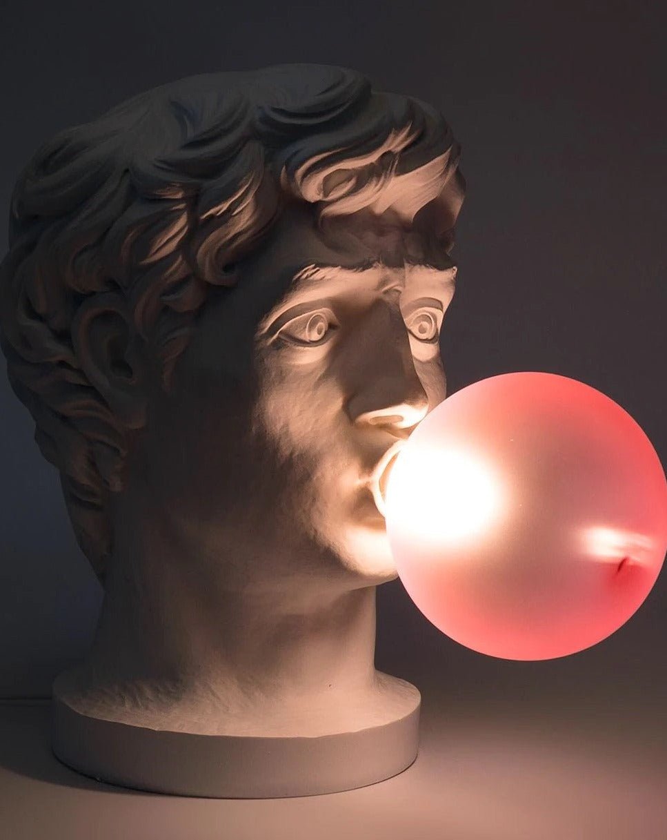 David Bubble Gum Table Lamp – Modern Artistic Resin Accent Light